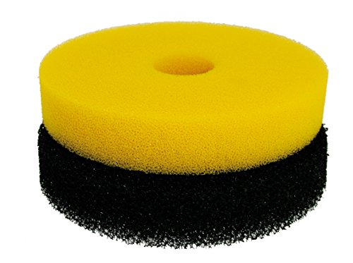 Wave A6076759 Pond Filter Mole 8000 Ersatzfilterschwämme, 2 Stück von New Wave Swim Buoy