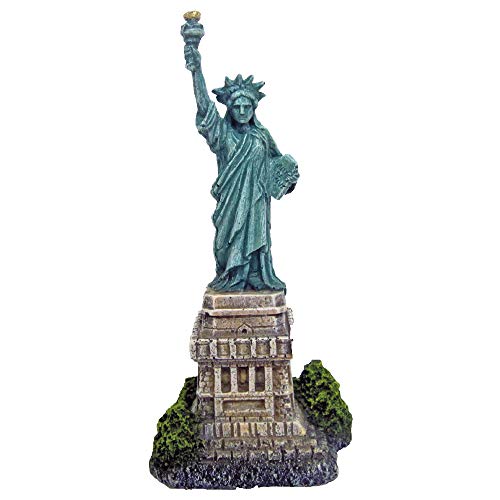 Wave Liberty Statue Aquarium Ornaments, 1 Count (Pack of 1) von Wave