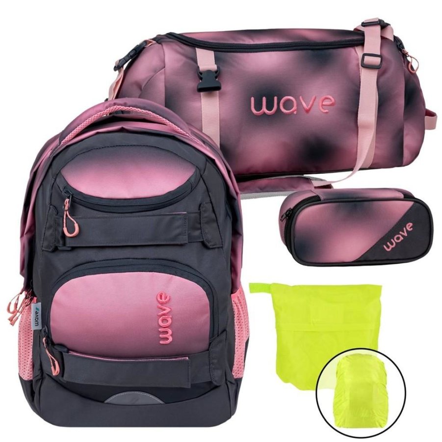 Wave Schulrucksack Set Infinity Move "Gradient Pinky" mit Regenschutz Wave Schulrucksack Set Infinity Move "Gradient Pinky" mit Regenschutz von Wave