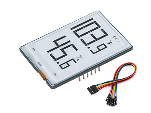 1.9 Zoll E-Paper Modul, 91 Segmente, E-Ink Display für Raspberry Pi/Arduino/STM32, Schwarz/Weiß Displayfarbe, I2C-Bus, Unterstützung für Teilaktualisierung, 3.3 V/5 V 1.9 Zoll E-Paper Modul, 91 Segmente, E-Ink Display für Raspberry Pi/Arduino/STM32, Schwarz/Weiß Displayfarbe, I2C-Bus, Unterstützung für Teilaktualisierung, 3.3 V/5 V von Waveshare