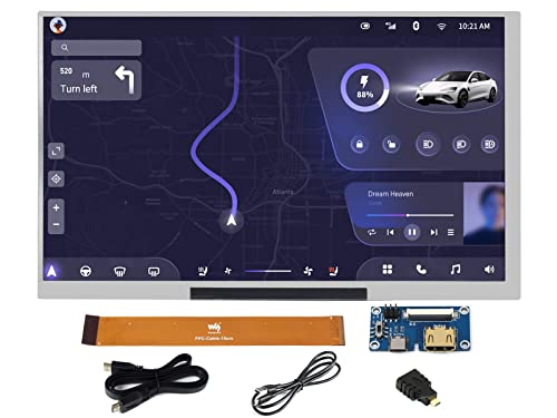 Waveshare 7inch QLED Quantum Dot Display 1024 × 600 Integrated Thin and Light Screen for Raspberry Pi,Jetson Nano,Windows PC,Support Windows/Linux/Android System,170° Wide Viewing Angle Waveshare 7inch QLED Quantum Dot Display 1024 × 600 Integrated Thin and Light Screen for Raspberry Pi,Jetson Nano,Windows PC,Support Windows/Linux/Android System,170° Wide Viewing Angle von Waveshare