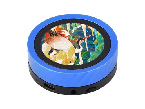 ESP32-S3 1.8 Zoll Drehknopf Display Entwicklungsboard, Multifunktionaler Smart-Drehknopf Touchscreen 360 × 360 262K Farbe, 2.4GHz Wi-Fi und Bluetooth Wireless Verbindung, CNC Metallgehäuse von Waveshare