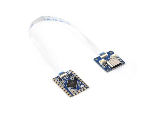 RP2350 Tiny Microcontroller Entwicklungsboard Kit, Basierend auf Raspberry Pi RP2350 Dual-core & Dual-Architecture Chip, Mit USB Anschlussadapter und FPC Kabel RP2350 Tiny Microcontroller Entwicklungsboard Kit, Basierend auf Raspberry Pi RP2350 Dual-core & Dual-Architecture Chip, Mit USB Anschlussadapter und FPC Kabel von Waveshare