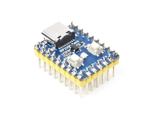 RP2350-Zero Mini Development Board with Pre-Soldered Header Based on Raspberry Pi Microcontroller RP2350A, Pico-Like MCU Board,USB-C Connector RP2350-Zero Mini Development Board with Pre-Soldered Header Based on Raspberry Pi Microcontroller RP2350A, Pico-Like MCU Board,USB-C Connector von Waveshare