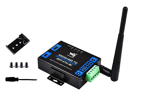RS232/485 zu WiFi Ethernet Serieller Server Konverter, Modbus/MQTT Gateway, Unterstützt Seriell zu WiFi, Seriell zu ETH, Ethernet zu WiFi, Seriell zu HTTPD Client etc. DC 6~36V Stromversorgung RS232/485 zu WiFi Ethernet Serieller Server Konverter, Modbus/MQTT Gateway, Unterstützt Seriell zu WiFi, Seriell zu ETH, Ethernet zu WiFi, Seriell zu HTTPD Client etc. DC 6~36V Stromversorgung von Waveshare