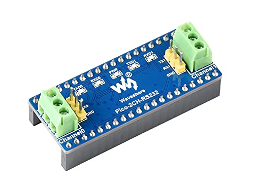 RS232 Modul für Raspberry Pi Pico 2 Kanal UART zu RS232 Mutual Konverter Enthält RS232-Transceiver SP3232EEN, Verwendet UART-Bus, Baudrate bis zu 912600bps RS232 Modul für Raspberry Pi Pico 2 Kanal UART zu RS232 Mutual Konverter Enthält RS232-Transceiver SP3232EEN, Verwendet UART-Bus, Baudrate bis zu 912600bps von Waveshare