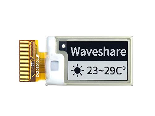 Waveshare 1.02inch E-Ink Raw Display Panel 128×80 Resolution Black/White Dual-Color SPI Interface Without PCB Supports Partial Refresh Waveshare 1.02inch E-Ink Raw Display Panel 128×80 Resolution Black/White Dual-Color SPI Interface Without PCB Supports Partial Refresh von Waveshare