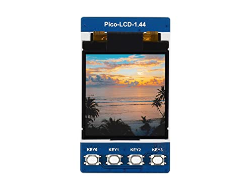 Waveshare 1.44inch LCD Module, 65K RGB, 128x128 Resolution, SPI TFT Display Panel, Compatible with Raspberry Pi Pico Waveshare 1.44inch LCD Module, 65K RGB, 128x128 Resolution, SPI TFT Display Panel, Compatible with Raspberry Pi Pico von Waveshare