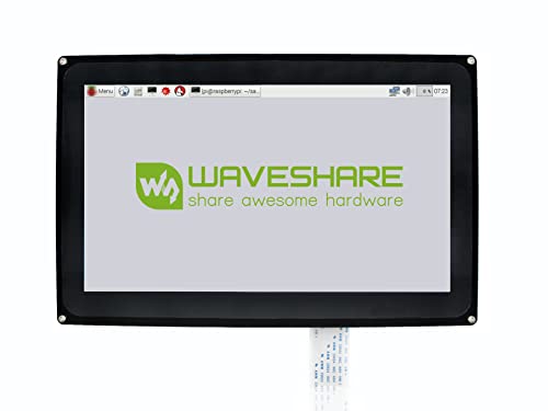 Waveshare 10.1inch HDMI LCD, with Case, 1024×600 Resolution, Capacitive Touch Screen, Compatible with Raspberry Pi/Jetson Nano/PC Windows/Game Console Waveshare 10.1inch HDMI LCD, with Case, 1024×600 Resolution, Capacitive Touch Screen, Compatible with Raspberry Pi/Jetson Nano/PC Windows/Game Console von Waveshare