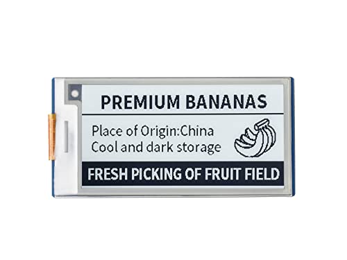 Waveshare 2.66inch E-Paper Display Module, 296×152 Resolution, Black & White 2-Color, Partial Refresh, Support Low Power, Wide Viewing Angle, Compatible with Raspberry Pi Pico Waveshare 2.66inch E-Paper Display Module, 296×152 Resolution, Black & White 2-Color, Partial Refresh, Support Low Power, Wide Viewing Angle, Compatible with Raspberry Pi Pico von Waveshare