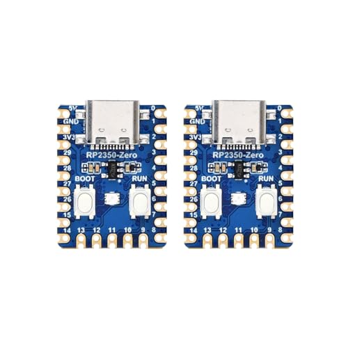 Waveshare 2PCS RP2350-Zero Mini Development Board, Raspberry Pi Microcontroller Development Board, Based On Raspberry Pi Dual-core & Dual-Architecture Microcontroller Waveshare 2PCS RP2350-Zero Mini Development Board, Raspberry Pi Microcontroller Development Board, Based On Raspberry Pi Dual-core & Dual-Architecture Microcontroller von Waveshare
