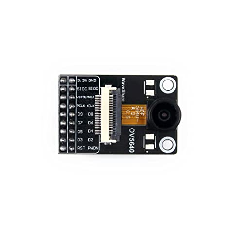 Waveshare 5 Megapixel 4 Resolution 2592x1944 OV5640 Camera Board (B) Fisheye Lens to Achieve 170 Degree Diagonal Camera Module von Waveshare