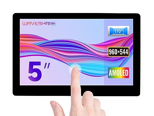 Waveshare 5inch HDMI AMOLED Display 960x544 Resolution Capacitive Touch Screen with Toughened Glass Cover Supports Raspberry Pi 4/PC/Jetson Nano Waveshare 5inch HDMI AMOLED Display 960x544 Resolution Capacitive Touch Screen with Toughened Glass Cover Supports Raspberry Pi 4/PC/Jetson Nano von Waveshare