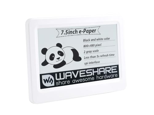 Waveshare 7.5inch Passive NFC-Powered E-Paper V2, Adopts Novel Passive NFC Technology, No Battery Required, Wireless Powering & Data Transfer von Waveshare