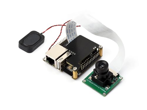 Waveshare ESP32-P4-NANO-KIT-C Development Board Based on ESP32-P4 Chip with RISC-V Dual-core and Single-core Processors, Supports Wi-Fi 6 and BLE 5/BLE, with Speaker PoE Module and RPi Camera (B) von Waveshare