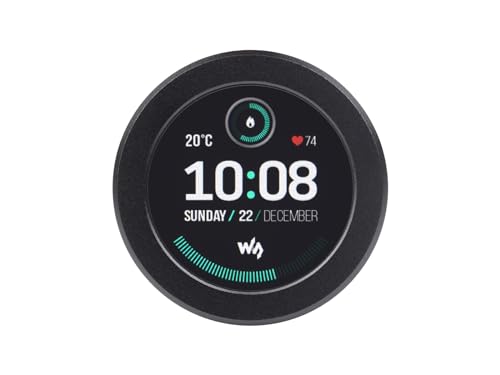 Waveshare ESP32-S3 Development Board with 1.28inch Round Touch LCD Display with CNC Metal Case,32-bit LX7 Dual-core Processor,Support 2.4 GHz Wi-Fi and Bluetooth 5(LE) von Waveshare