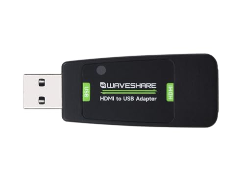 Waveshare HDMI Video Capture Card, HDMI to USB 2.0 4K 1080P30 HD Video Recording Card, for Gaming Live Streaming Video Recorder, Compatible with Windows/Linux/macOS/Android, Driver-Free Waveshare HDMI Video Capture Card, HDMI to USB 2.0 4K 1080P30 HD Video Recording Card, for Gaming Live Streaming Video Recorder, Compatible with Windows/Linux/macOS/Android, Driver-Free von Waveshare