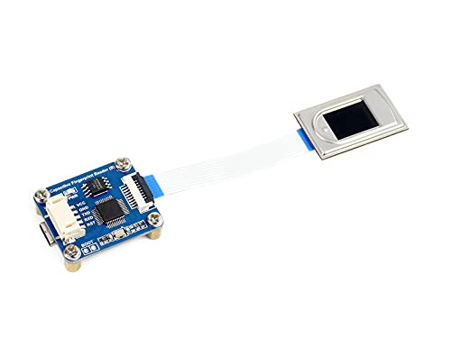 Waveshare High Precision Capacitive Fingerprint Reader (B) Module Support UART/USB Dual Ports Communication von Waveshare