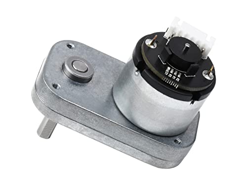 Waveshare L-Shaped Permanent Magnet DC Gear Motor Magnetic Hall Encoder All-Metal Gear Motor von Waveshare