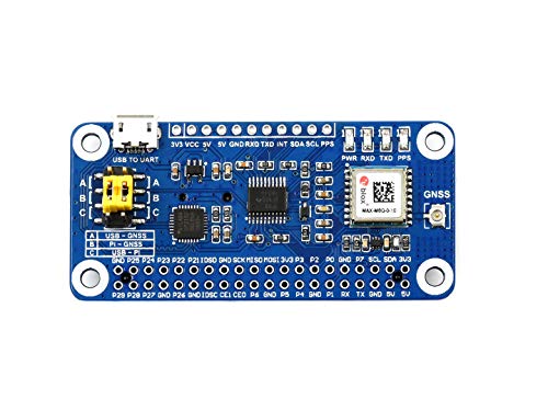 Waveshare MAX-M8Q GNSS HAT for Raspberry Pi with Multi-Constellation Receiver Support and Support Augment Systems Like SBAS QZSS IMES and D-GPS Waveshare MAX-M8Q GNSS HAT for Raspberry Pi with Multi-Constellation Receiver Support and Support Augment Systems Like SBAS QZSS IMES and D-GPS von Waveshare