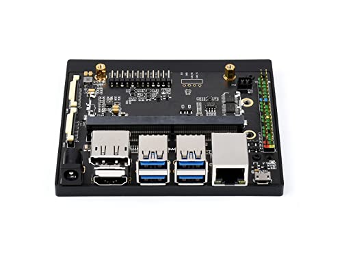 Waveshare NX Development Board Based On Jetson Xavier NX Alternative Solution for Jetson Xavier NX Developer Kit Carrier Board Only Can Directly Insert into Jetson Xavier NX Module von Waveshare
