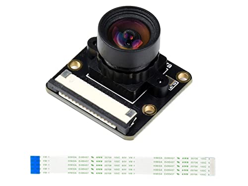 Waveshare OV9281-110 1MP Mono Camera Module Compatible with Raspberry Pi 4B / 3B+ / 3A+ / Zero/Zero 2 W,CM3/3+/4,110°FOV,Global Shutter von Waveshare