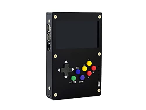 Waveshare Pi Portable Video Game Console,4.3inch 800×480 Pixels IPS Display Compatible with Raspberry Pi B+/2B/3B/3B+/4B (PI4B-2GB Included) von Waveshare