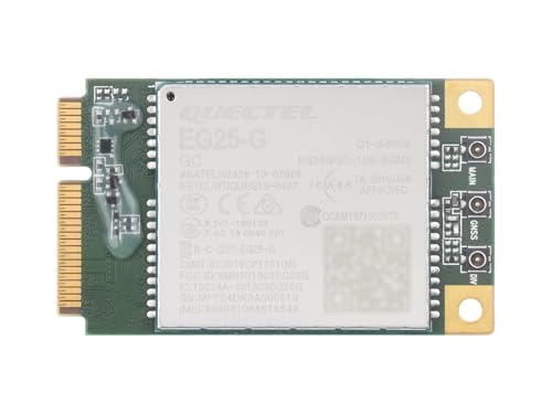 Waveshare Quectel EG25-G MPCIe Module, LTE Cat 4 Module with PCI Express Mini Card Form Factor, Supports Multiple Wireless Communication Modes, Integrates Multiple Industrial Standard Interfaces von Waveshare
