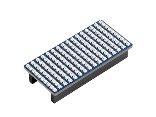 Waveshare RGB Full-Color LED Matrix Panel for Raspberry Pi Pico 16×10 RGB LEDs von Waveshare