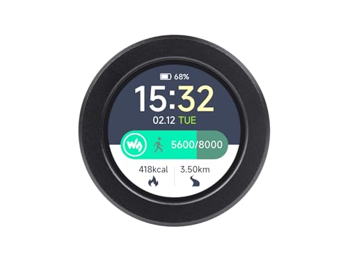 Waveshare RP2040 Microcontroller Development Board, with 1.28inch Round Touch LCD, Compact Size, Accelerometer and Gyroscope Sensor, with CNC Metal Case von Waveshare