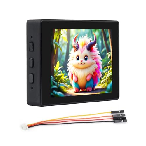 Waveshare RP2350 2.41inch AMOLED Touch Display Development Board, 450 × 600 Pixels, QSPI Interface, Dual-core & Dual-Architecture Design, Accelerometer and Gyroscope Sensor, with Case von Waveshare