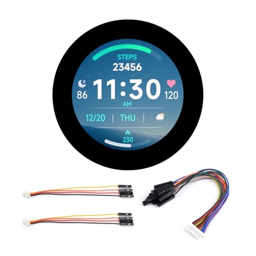 Waveshare RP2350 2.8inch Round Display Development Board, 480x480, Based On Raspberry Pi RP2350B Dual-Core&Dual-Architecture Microcontroller, RGB Interface, Support RTC/3.7V Li Battery(Not Included) Waveshare RP2350 2.8inch Round Display Development Board, 480x480, Based On Raspberry Pi RP2350B Dual-Core&Dual-Architecture Microcontroller, RGB Interface, Support RTC/3.7V Li Battery(Not Included) von Waveshare