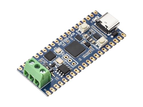 Waveshare RP2350 CAN Development Board Based on Raspberry Pi RP2350A Dual-core & Dual-Architecture Microcontroller, XL2515 CAN Controller, Up to 150 MHz, Compatible with Raspberry Pi Pico Modules Waveshare RP2350 CAN Development Board Based on Raspberry Pi RP2350A Dual-core & Dual-Architecture Microcontroller, XL2515 CAN Controller, Up to 150 MHz, Compatible with Raspberry Pi Pico Modules von Waveshare