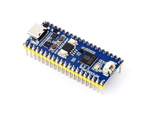 Waveshare RP2350-Plus Development Board, A Low-Cost, High-Performance Pico-Like MCU Board Based On Raspberry Pi RP2350A Dual-core & Dual-Architecture Microcontroller, with Pre-Solder Header, 16MB Waveshare RP2350-Plus Development Board, A Low-Cost, High-Performance Pico-Like MCU Board Based On Raspberry Pi RP2350A Dual-core & Dual-Architecture Microcontroller, with Pre-Solder Header, 16MB von Waveshare