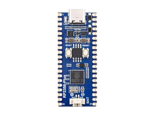 Waveshare RP2350-Plus Development Board, A Low-Cost, High-Performance Pico-Like MCU Board Based On Raspberry Pi RP2350A Dual-core & Dual-Architecture Microcontroller von Waveshare