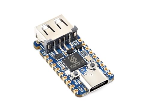 Waveshare RP2350A USB Mini Development Board, Based On Raspberry Pi RP2350A Dual-core & Dual-Architecture Microcontroller, 150MHz Operating Frequency Castellated Module, Suitable for SMD Waveshare RP2350A USB Mini Development Board, Based On Raspberry Pi RP2350A Dual-core & Dual-Architecture Microcontroller, 150MHz Operating Frequency Castellated Module, Suitable for SMD von Waveshare