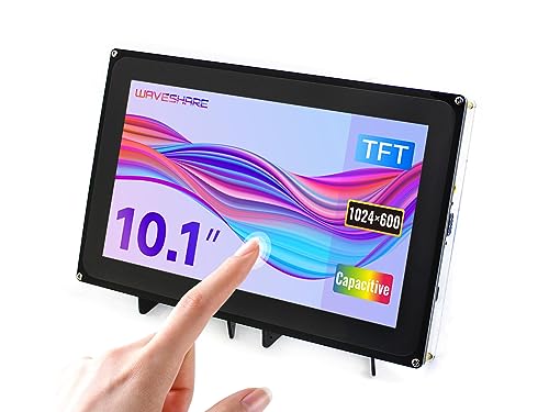 Waveshare 10.1inch Capacitive Touch Screen LCD with Case, 1024 x 600 Resolution HDMI Control Panel, Compatible with Raspberry Pi/Jetson Nano/Windows Waveshare 10.1inch Capacitive Touch Screen LCD with Case, 1024 x 600 Resolution HDMI Control Panel, Compatible with Raspberry Pi/Jetson Nano/Windows von Waveshare
