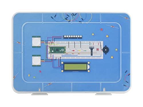 Waveshare Basic Kit Compatible with Raspberry Pi Pico,with Rich Tutorials and Resources Fast Getting Started with Raspberry Pi Pico MicroPython Programming von Waveshare