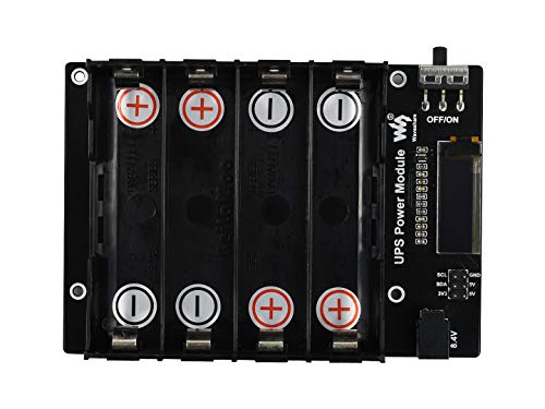 Waveshare UPS Power Module, Stable 5V Uninterruptible Power Supply, Compatible with Jetson Nano Waveshare UPS Power Module, Stable 5V Uninterruptible Power Supply, Compatible with Jetson Nano von Waveshare