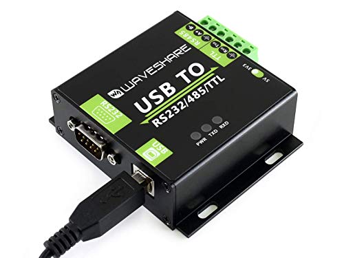 Waveshare USB to RS232/RS485/TTL Interface Converter Industrial Isolated Converter with Original FT232RL Inside, 300-921600bps Baudrate Onboard Power Isolation, ADI Magnetical Isolation von IBest