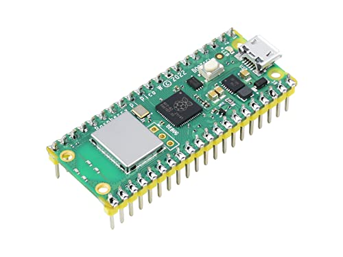 Waveshare Vorgelötet Raspberry Pi Pico W Board mit WiFi, Unterstützung 2.4GHz Wi-Fi, Basierend auf Raspberry Pi RP2040 Mikrocontroller Chip, Dual-Core Arm Prozessor Waveshare Vorgelötet Raspberry Pi Pico W Board mit WiFi, Unterstützung 2.4GHz Wi-Fi, Basierend auf Raspberry Pi RP2040 Mikrocontroller Chip, Dual-Core Arm Prozessor von Waveshare