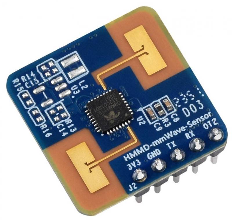 Waveshare Waveshare mmWave AIoT Radar Mikrobewegungs-Erkennungssensor, FMCW, Smart-Home-Zubehör von Waveshare