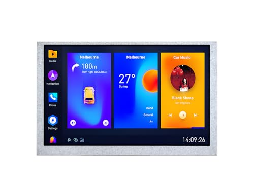 waveshare ESP32-S3 LCD-Entwicklungsplatine mit 12,7 cm (5 Zoll) Display, 800 × 480 Lösung, IPS-Display mit 2,4 GHz WiFi und BLE 5 Unterstützung, 32-Bit LX7 Dual-Core-Prozessor von Waveshare