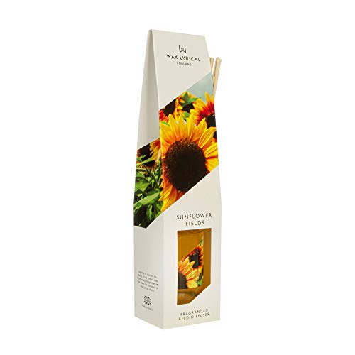 Wax Lyrical Duftstäbchen Sonnenblume, 100ml Reed Diffuser von Wax Lyrical