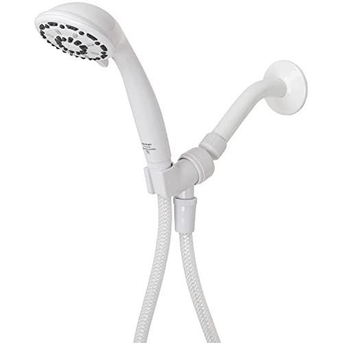 Waxman Serene Handbrause mit 3 Strahlen, Weiß von Waxman