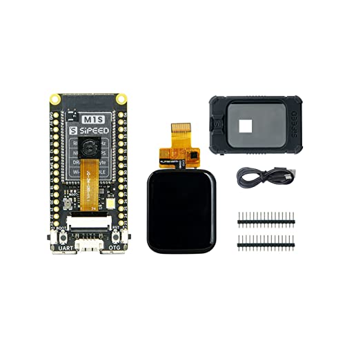 WayPonDEV Sipeed Maix M1s Dock RISC-V Linux tinyML AIoT Single Board Computer mit RISC-V CPU BLAI 100GOPS NPU für IoT Edge Computing, Support FreeRTOS Linux (mit Touchscreen und Shell) von WayPonDEV