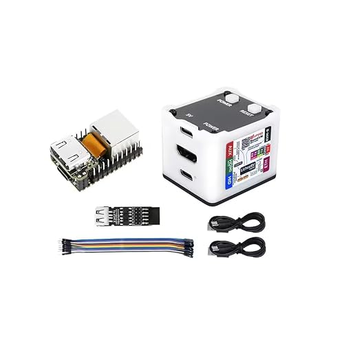 Sipeed NanoKVM IP-KVM Mini Remote Control Operations Maintenance Server, 1TOPS NPU 1GHz C906 RISC-V Linux Single Board Computer, mit HDMI 100M Netzwerkanschluss (NanoKVM Full Set) von WayPonDEV