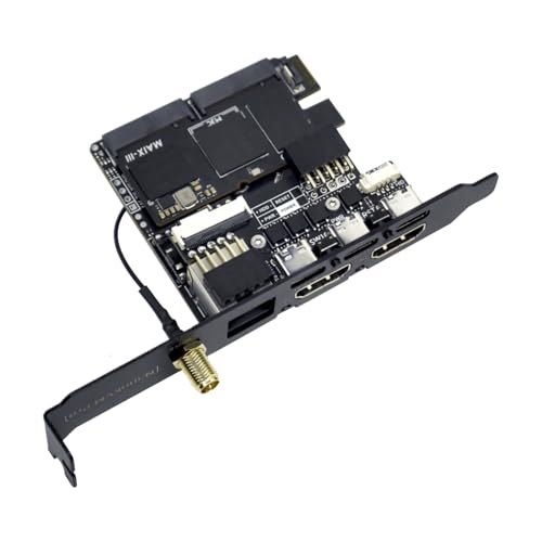 Sipeed NanoKVM Pro Nano 4K KVM over IP, 2x A53 CPU 1GB LPDDR4X 32GB eMMC, 1000M Ethernet POE WiFi 6, for Remote Server Maintenance ATX Power Control Batch Management (ATX,ETH WIFI,LED Strip) von WayPonDEV