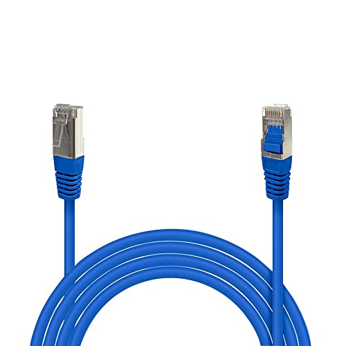 Waytex 33516 Netzwerk RJ45 CAT6 geschirmt FTP 3 m blau von Waytex