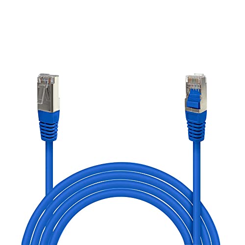 Waytex 33535 Internes Kabel Netzwerk ADSL RJ45 geschirmt 15 m blau von Waytex